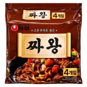 [농심]농심 짜왕 (멀티팩) 134g X 4 X 8묶음 (32개입)