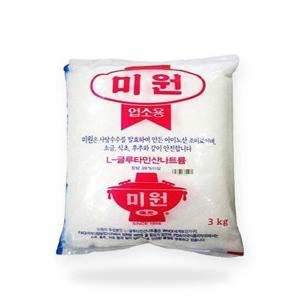 대상 청정원 미원 3kg 조미료 업소용 식자재 MSG(AD)