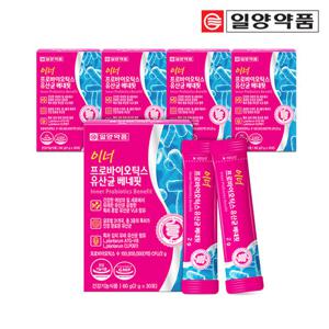 일양약품 이너 프로바이오틱스 여성 질유래 유산균 5개월분 임산부 락토바실러스