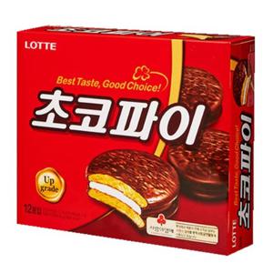 [롯데] 초코파이 420g(12개) x 4곽 과자