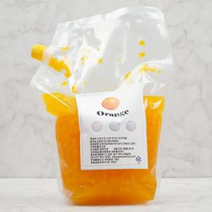 (봄봄푸드)수제청 오렌지청 500g 큐브x1 파우치포장