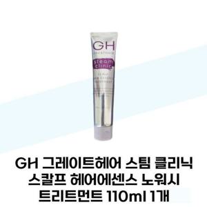 [그레이트헤어] GH 그레이트헤어 스팀 클리닉 스칼프 헤어에센스 노워시 트