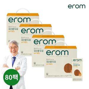 [이롬]황성주 박사의 국산콩 두유 호두아몬드 80팩(190ml x 20입 x