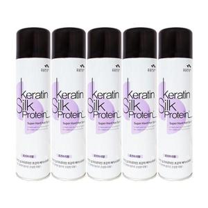 [미쟝센]꽃을든남자 케라틴 실크프로테인 초강력 헤어스프레이 로즈마리향 300ml x5