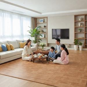 한일온열기 체크울트라 200cmx300cm 6인용 그래핀 탄소 카본 전자파차단 EMF 특대형 거실 카페트 전기장판
