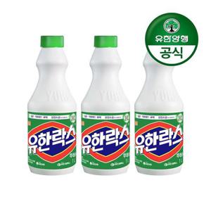 갤러리아_[유한양행]유한락스 후레쉬 1L 3개