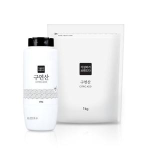 가성비가브랜드다 구연산 톡톡이450G+리필1KG(지퍼백)
