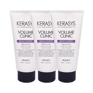 케라시스 볼륨 클리닉 볼륨 손상케어 트리트먼트 300ml x3
