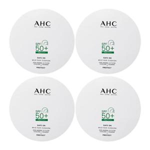AHC 세이프 온 마일드 선쿠션 25g(SPF50+) 무기자차 4개 Ss