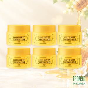 (오직방송에서만) 텐제로(Tenzero) 허니 글로우업 꿀광채 크림 80g X 6
