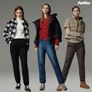 [펠틱스]25FW 여성 뉴 웜맥스 장기모 패딩조거 팬츠 3종 (F515W)