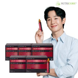 [예약판매 10/23~출고][뉴트리코어] 액상 젖산마그네슘 315 샷 30ml 14병 x 4+1박스(총 70병)