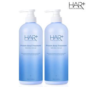 [헤어플러스]] 단백질 본드 트리트먼트 700ml 2개 / 미용실 클리닉 극손상모 LPP 헤어팩 머리영양제