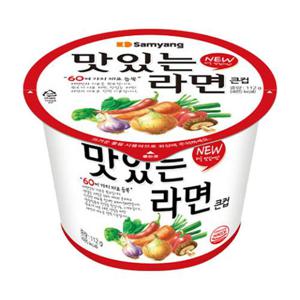 삼양 맛있는라면 큰컵 112g X 16개
