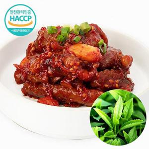 [웰굿]HACCP 전북 프리미엄 녹차 품은 낙지젓갈 800g