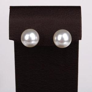 [볼라레]화이트 진주 10mm 귀걸이 AAA246