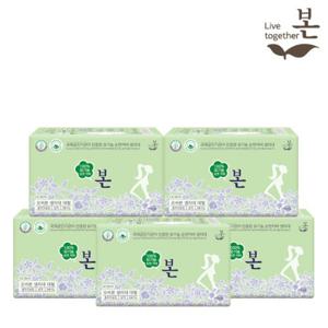 유기농 순면 유기농본 울트라슬림 생리대 대형 24P 5팩