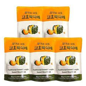 참다음 전통 단호박식혜 790ml X 5개 희석음료 찜질방 원액