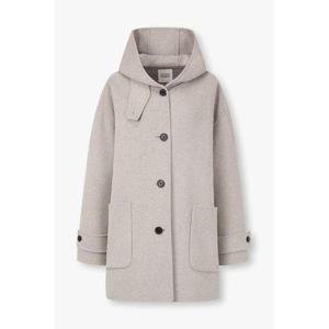 갤러리아_톰보이[26겨을]핸드메이드 울 블렌드 후디 하프 코트(9176411981)a