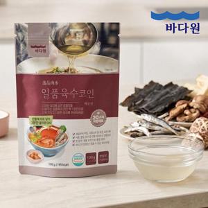 [바다원]일품 육수코인 매운맛 (5gx20알) 5봉 총 100알
