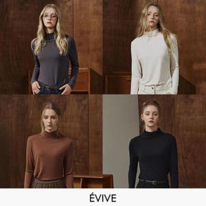 [에비브]26FW 소프트 도톰 기모 모달티 4종