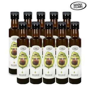 [서울랩스] 아보카도 오일 엑스트라 버진 250ml 10병 (총2500ml)