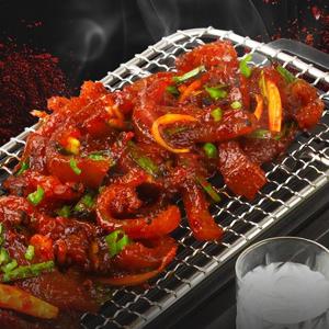 [임꺽정] 국내산 돼지껍데기 볶음 350g x 4팩