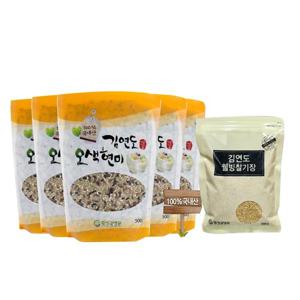김연도 오색현미 500g 10봉 + 기장 300g 1봉