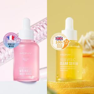 맥퀸뉴욕 실프팅 콜라겐 링클 멀티세럼/ 유자 비타민C 화이트닝 세럼 30ml