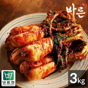 참바른김치 프리미엄 국내산 총각김치 3kg / 바른재료 바른위생 바르겟