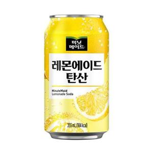 미닛메이드 레몬에이드 탄산 355ml 48개