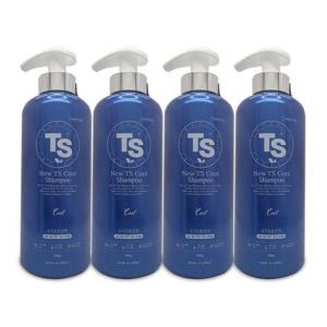 TS 쿨샴푸 500g 뉴 쿨링 샴푸 탈모완화 4개 Ss