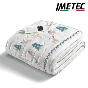 [이메텍] 이탈리아 프리미엄 전자파 안심 순면 전기요 싱글 IMR-910V-4T (1인용/노루/4단 조절기)