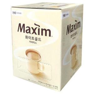[셀러허브 식품]맥심 화이트골드 커피믹스 190스틱 믹스 커피