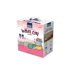 [동원]뉴트리플랜 고양이 츄르 간식 뉴트리스틱 참치연어 x 100개 1.4kg