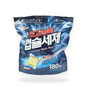 파워브라이트 캡슐 세탁 세제 180개