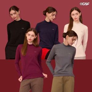 [르까프]26FW  여성 클라우드 웜 티셔츠 5종