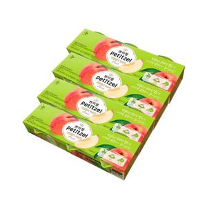 [CJ] 쁘띠첼 복숭아 푸딩 과일젤리 90g 3개입 x4개(총 12개)
