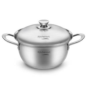 키친아트 베니 인덕션 스텐 냄비 양수 찌개냄비 22cm