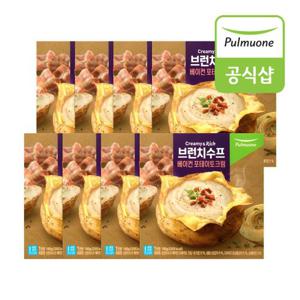 [풀무원] 브런치수프 베이컨 포테이토 크림(180g) x 8봉