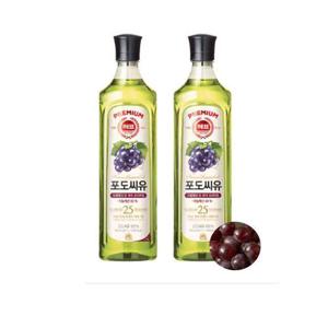 [일억별]해표 포도씨유 900ml X2개 (41314018)