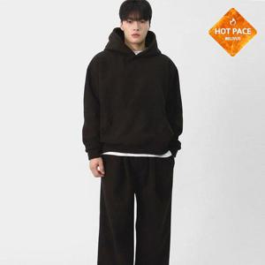 빌리버스 남성 데일리 겨울 기모 츄리닝 코듀로이 후드 트레이닝 셋업 BHDN004