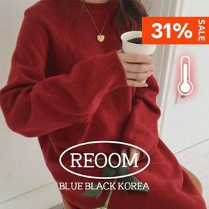 [블루블랙코리아][무료배송] 겨울 부드러운 촉감 니트 원피스 (27384484A)