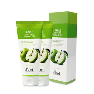 이켈 사과 소프트 마일드 필링젤 180ml-2개 스크럽 얼굴각질제거 각질제거제