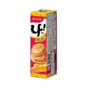 비스켓 오리온 나 샌드 치즈크림 77g 12개