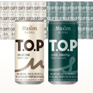 티오피 200ml 2종혼합 마스터라떼18+스위트아메리카노18