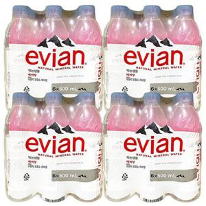 에비앙 광천수 500ml x 24팩