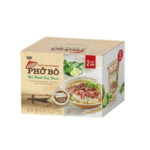 Dorly 베트남 쌀국수컵 소고기맛 61g x 12