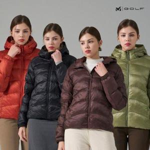 [밀레 골프]밀레골프 26FW 최신상 중경량 후드 패딩재킷 1종, 여성