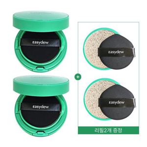 [이지듀]이지듀 멜라비 토닝 앰플쿠션 본품 15g 2개 + 리필 15g 2개 (21호)